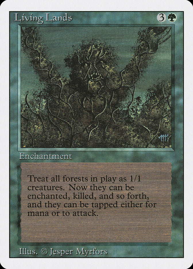 Living Lands, Revised edition Card Art