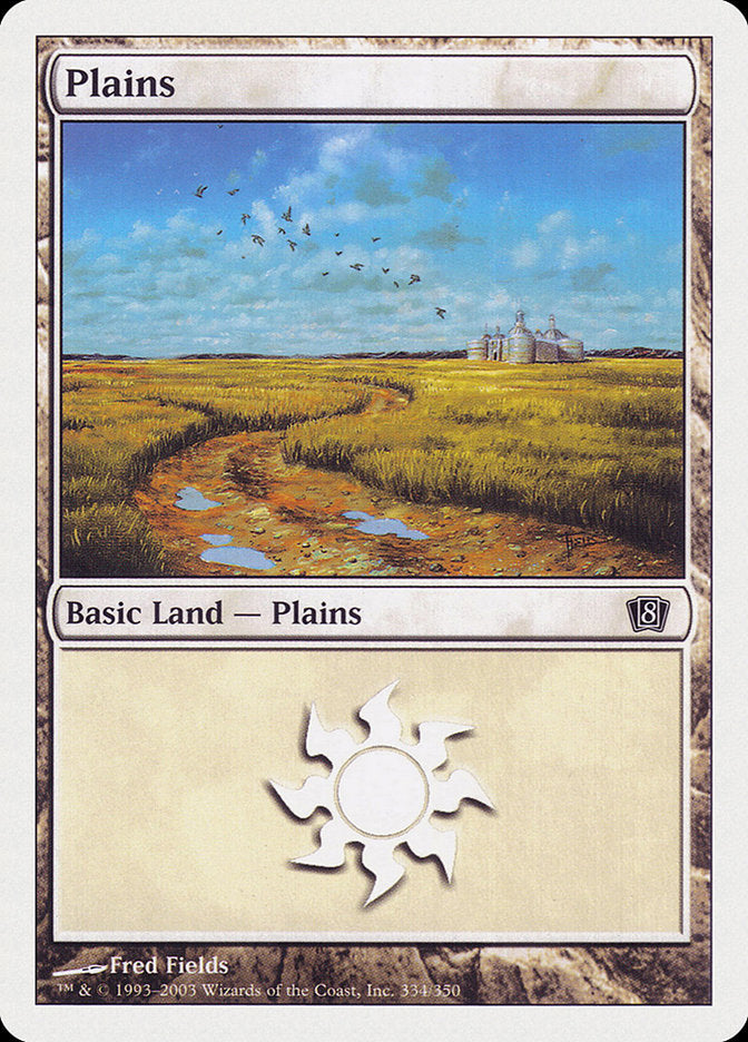 Plains, Eighth edition Card Art