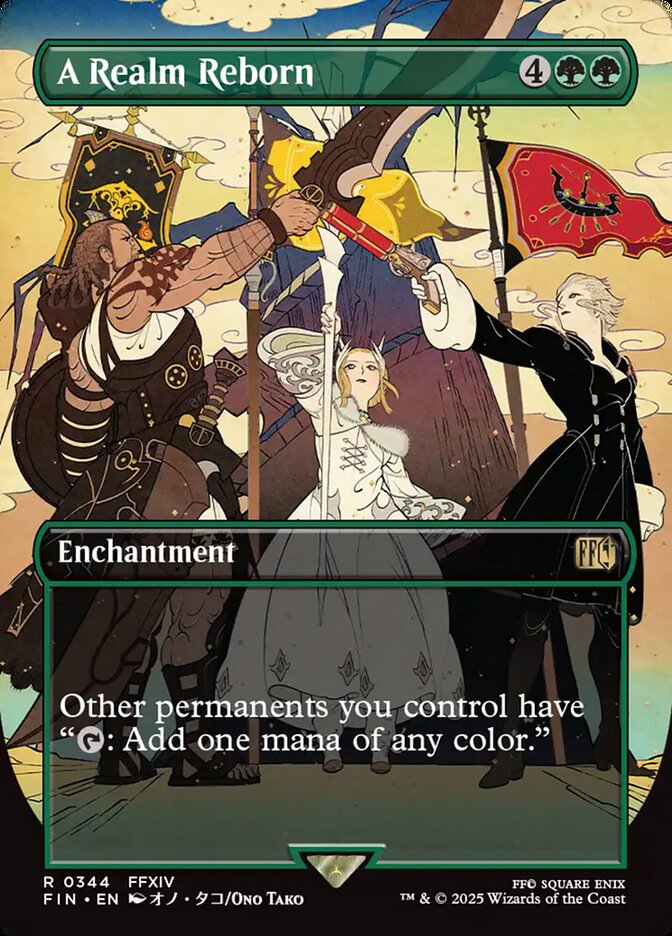 A Realm Reborn, Final fantasy Card Art