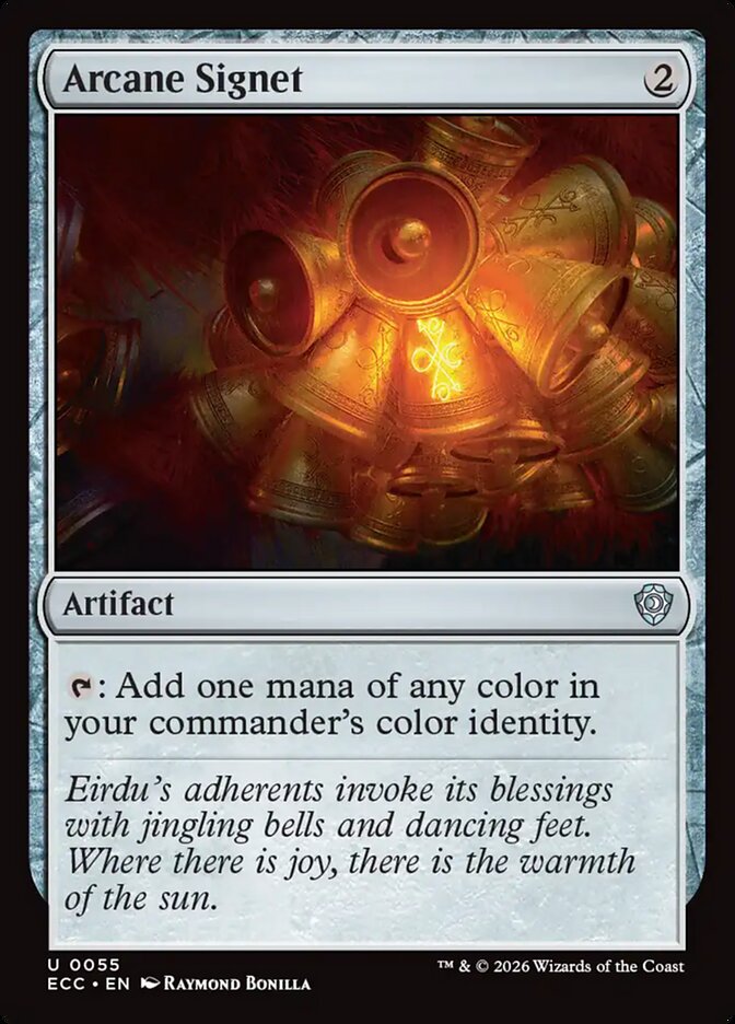 Arcane Signet, Lorwyn Eclipsed Commander Card Art