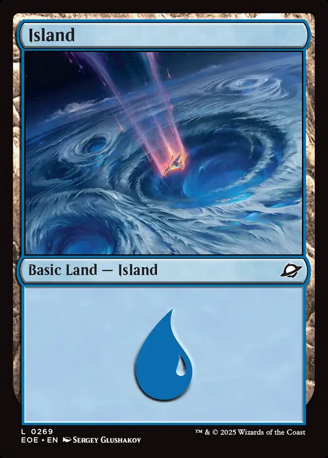 Island, Edge Of Eternities Card Art