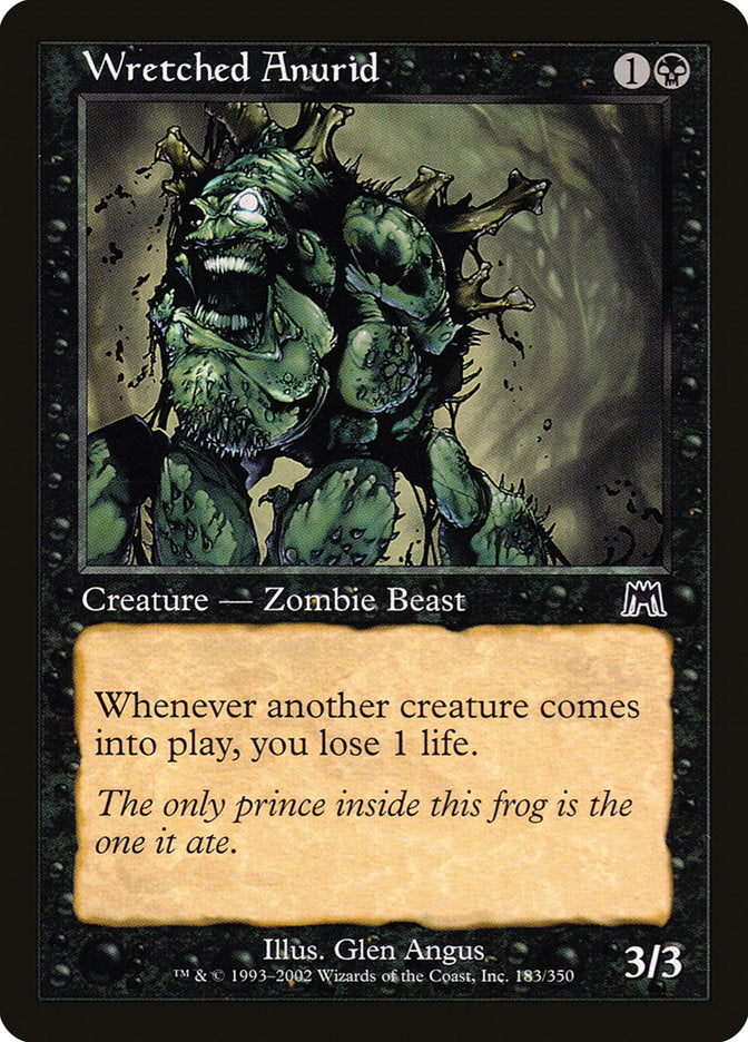 Wretched Anurid, Onslaught Card Art