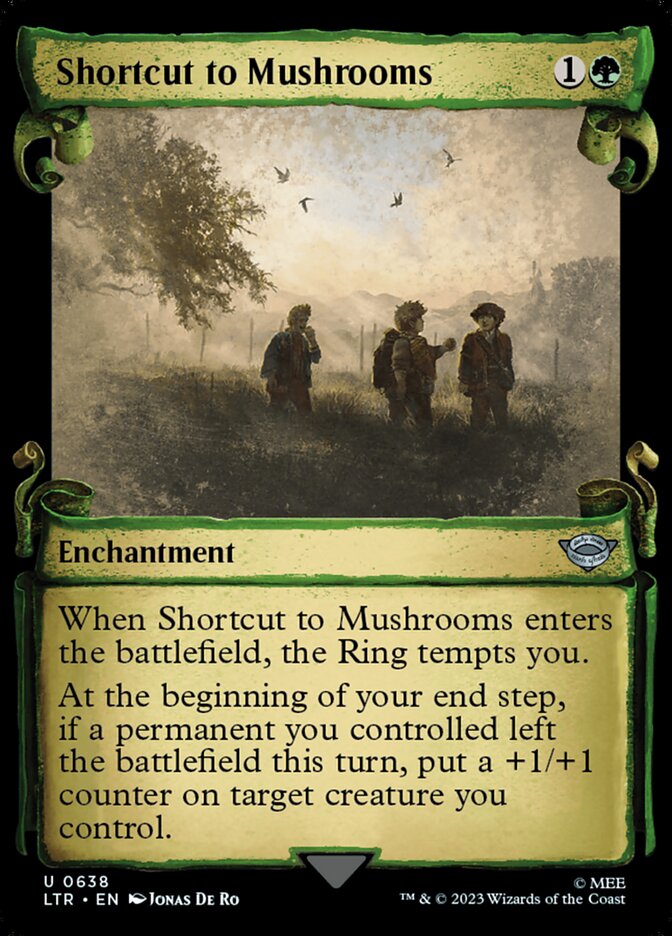 Shortcut to Mushrooms, The lord of the rings: tales of middle-earth Card Art