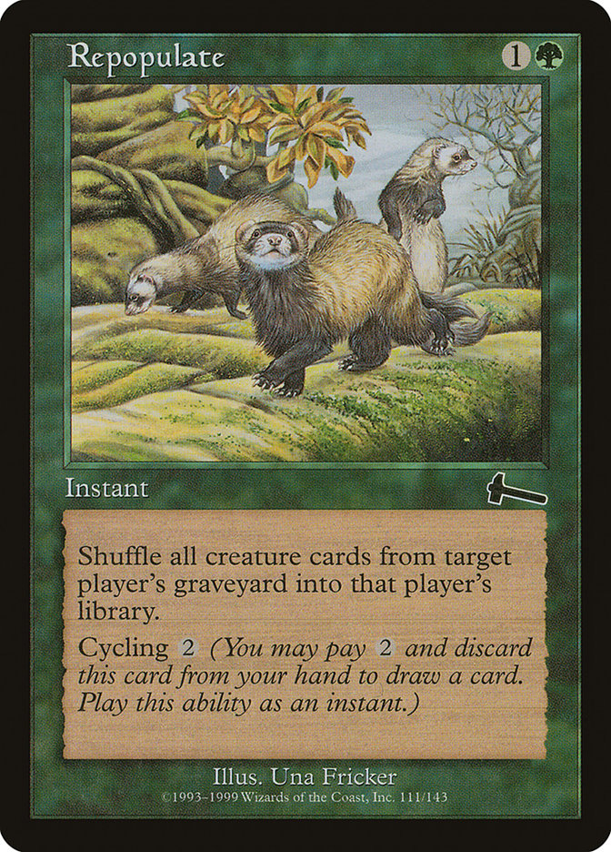 Repopulate, Urza's legacy Card Art