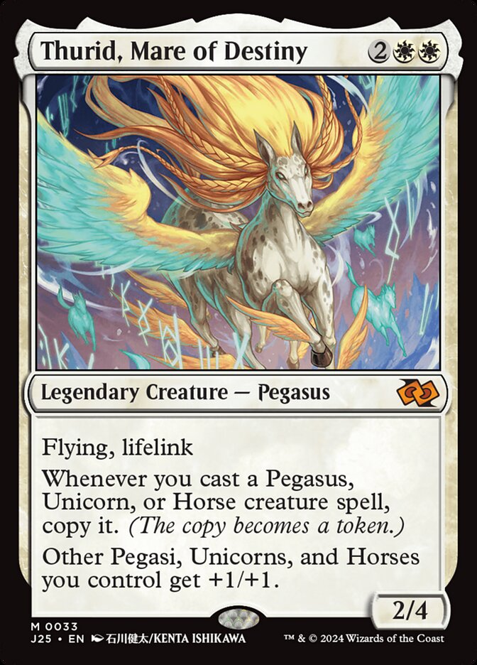 Thurid, Mare of Destiny, Foundations jumpstart Card Art