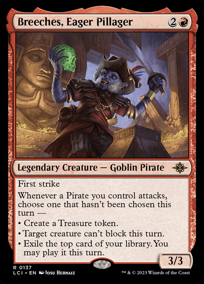 Breeches, Eager Pillager, The Lost Caverns Of Ixalan Card Art