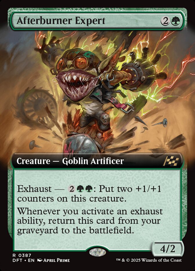 Afterburner Expert, Aetherdrift Card Art