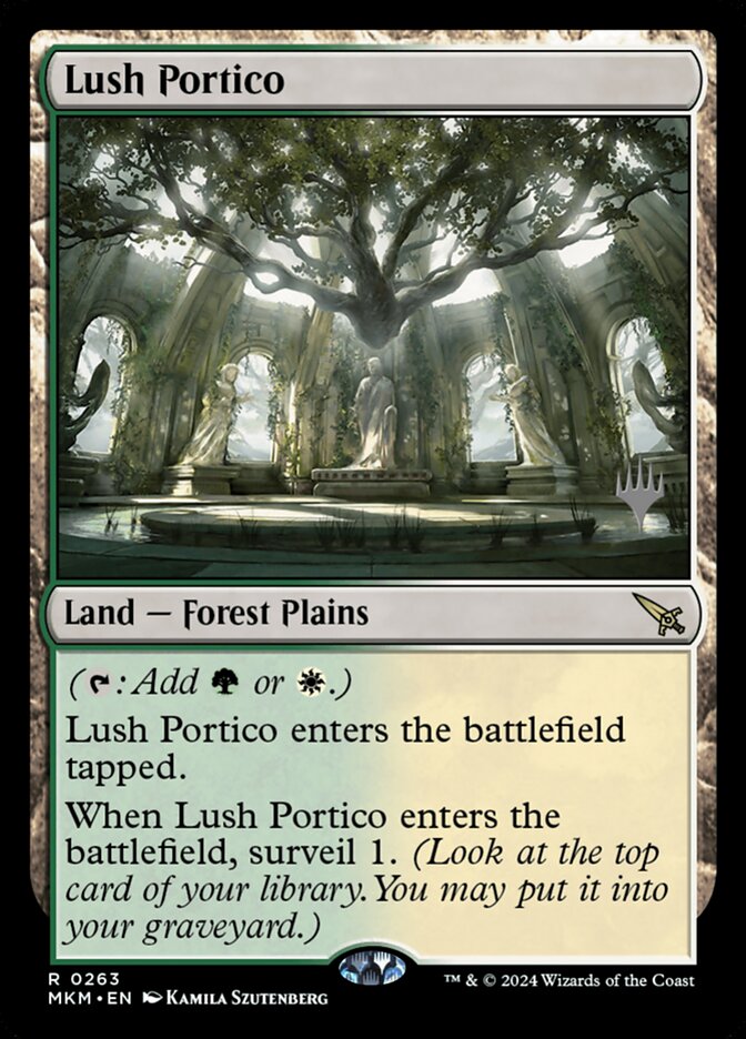 Lush Portico, Murders At Karlov Manor Promos Card Art