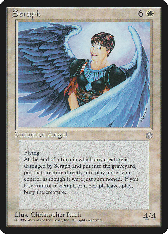 Seraph, Ice Age Card Art