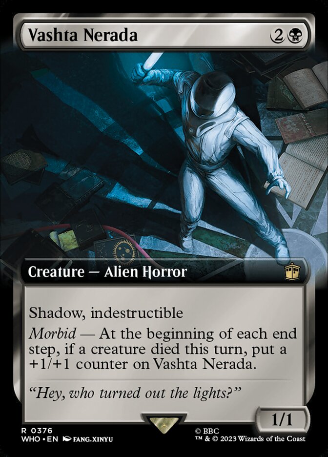 Vashta Nerada, Doctor Who Card Art