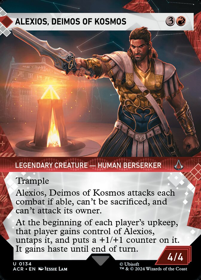 Alexios, Deimos of Kosmos, Assassin'S Creed Card Art