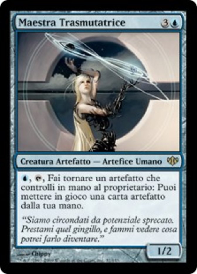 Master Transmuter, Conflux Card Art