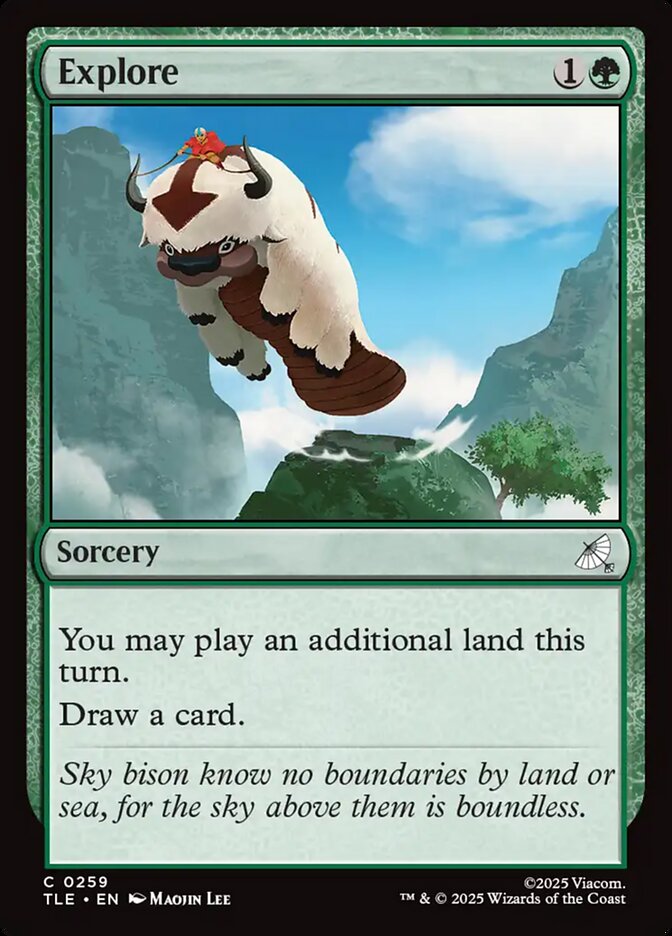 Explore, Avatar: The Last Airbender Eternal Card Art