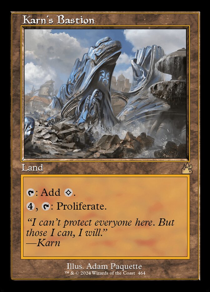 Karn's Bastion, Ravnica remastered Card Art