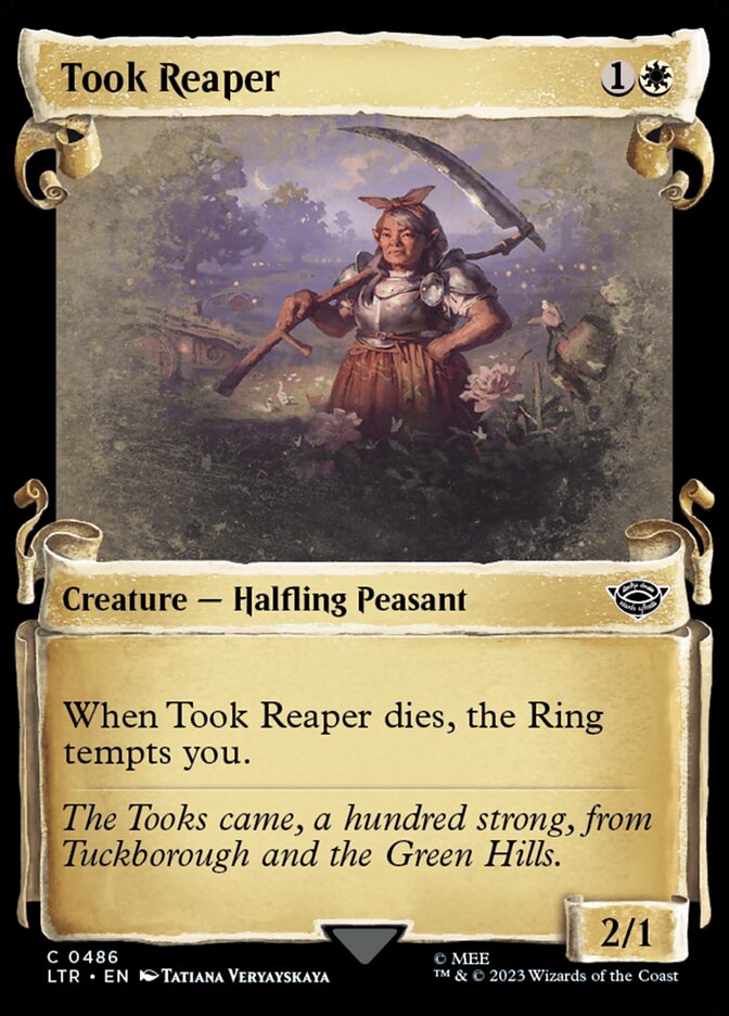 Took Reaper, The lord of the rings: tales of middle-earth Card Art