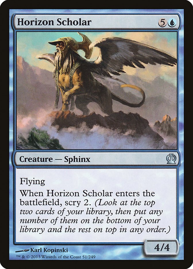 Horizon Scholar, Theros Card Art