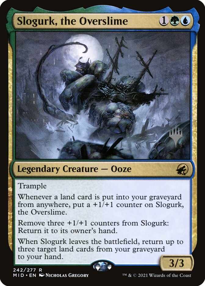 Slogurk, the Overslime, Innistrad: midnight hunt promos Card Art