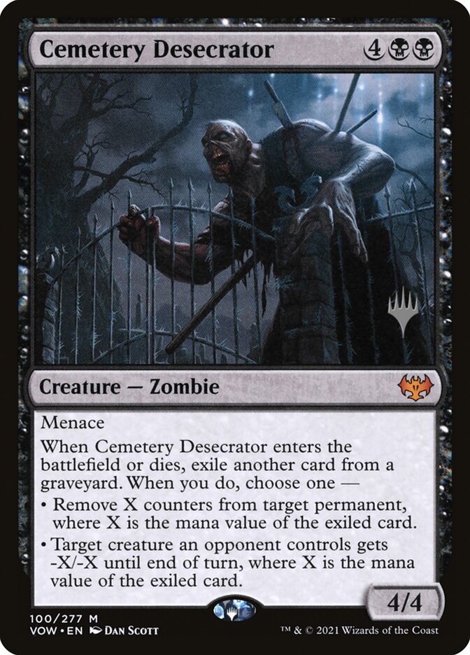 Cemetery Desecrator, Innistrad: Crimson Vow Promos Card Art