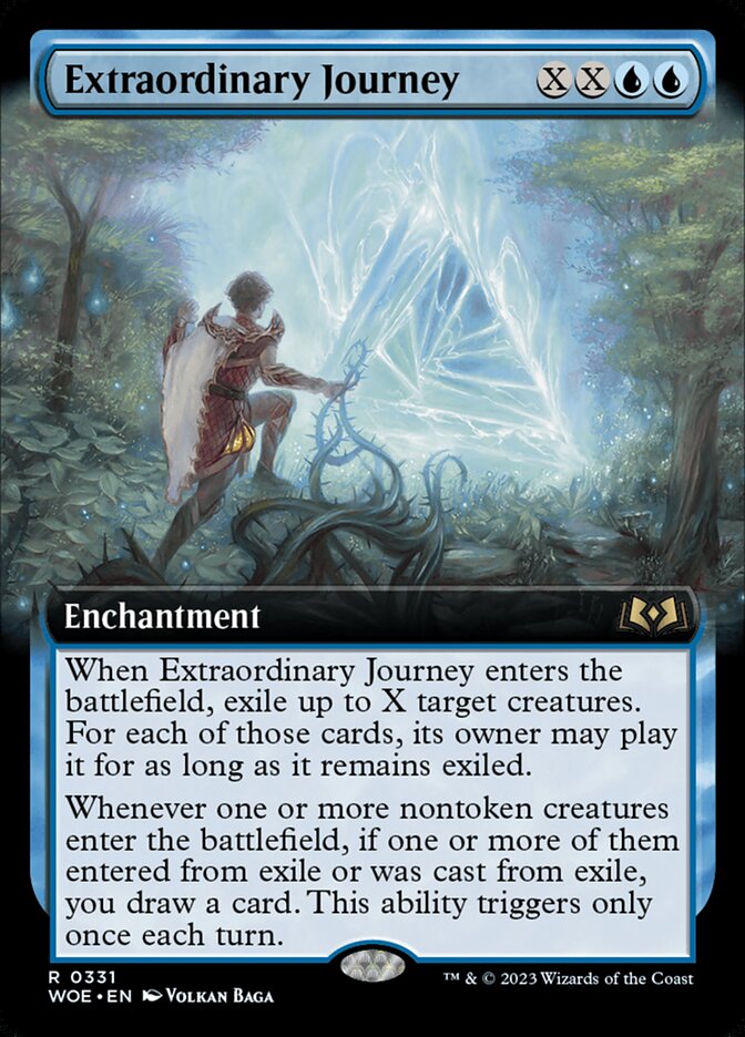 Extraordinary Journey, Wilds Of Eldraine Card Art