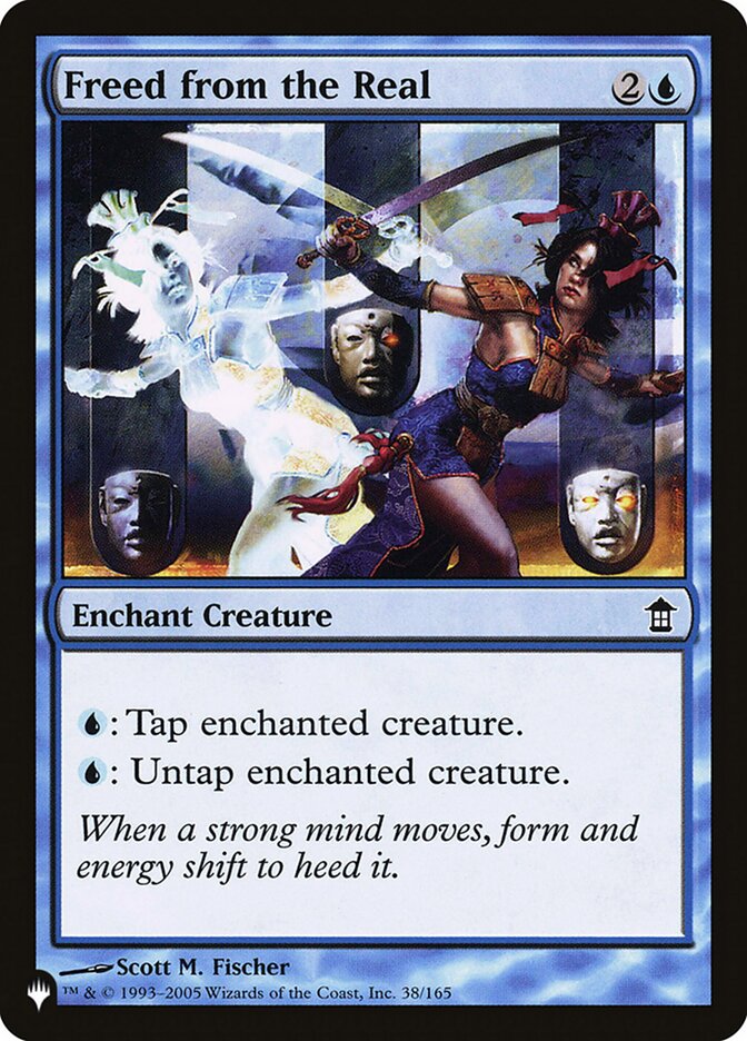 Freed from the Real, The List Card Art