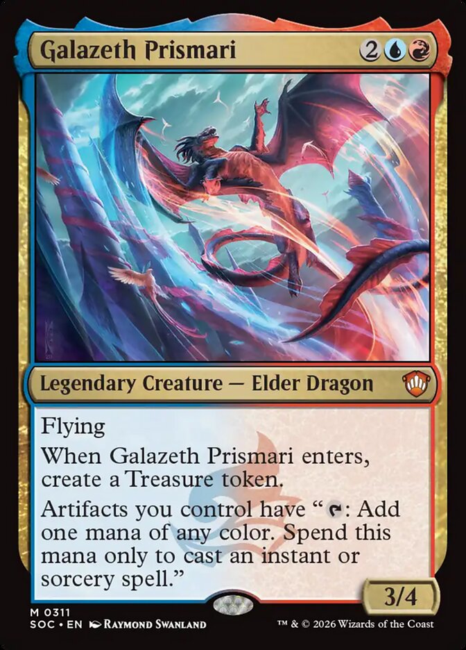 Galazeth Prismari, Secrets Of Strixhaven Commander Card Art