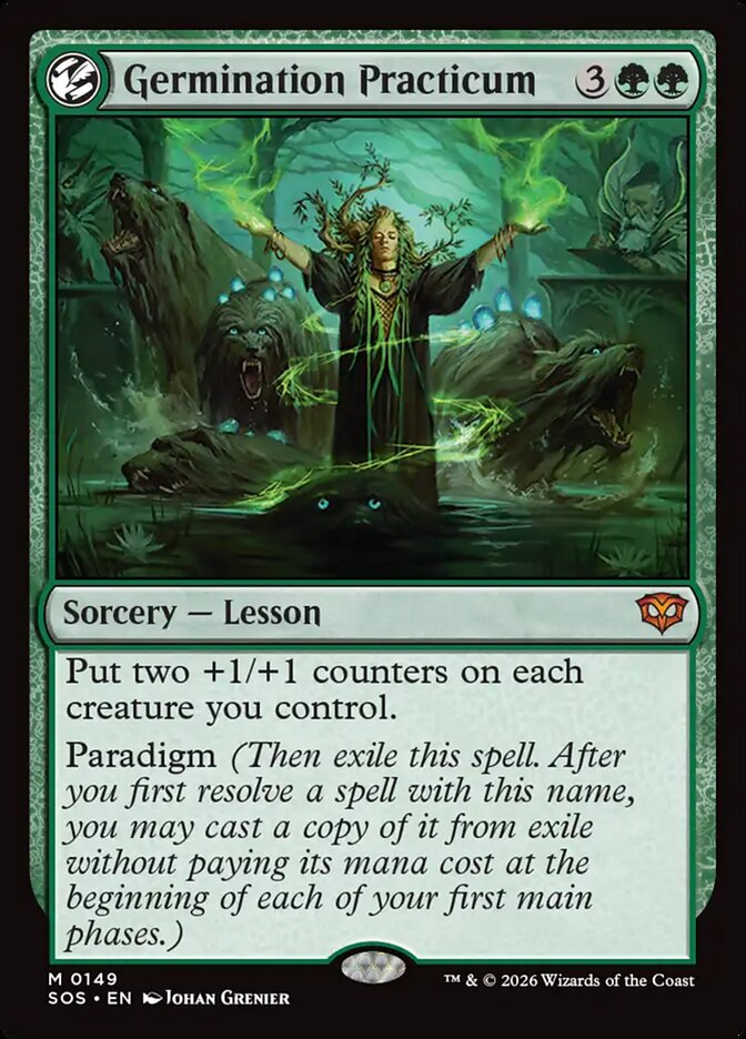 Germination Practicum, Secrets Of Strixhaven Card Art