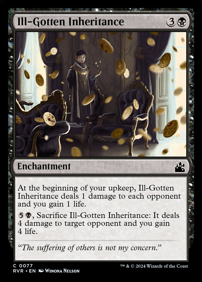 Ill-Gotten Inheritance, Ravnica Remastered Card Art