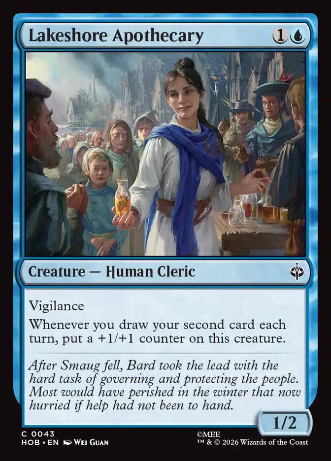 Lakeshore Apothecary, The Hobbit Card Art