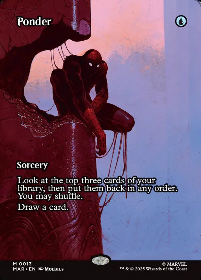 Ponder, Marvel Universe Card Art