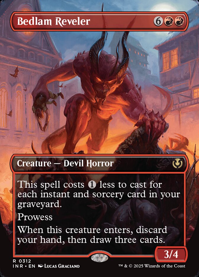 Bedlam Reveler, Innistrad remastered Card Art