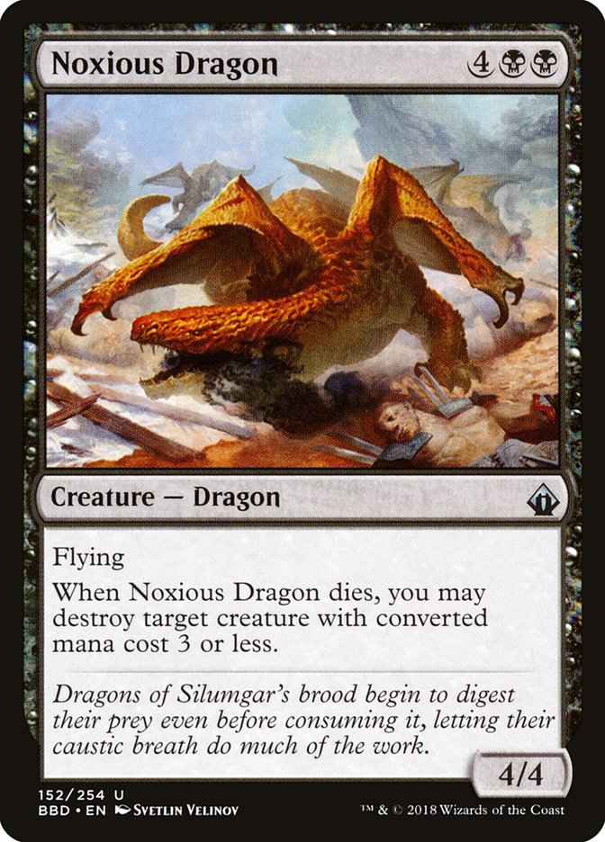Noxious Dragon, Battlebond Card Art