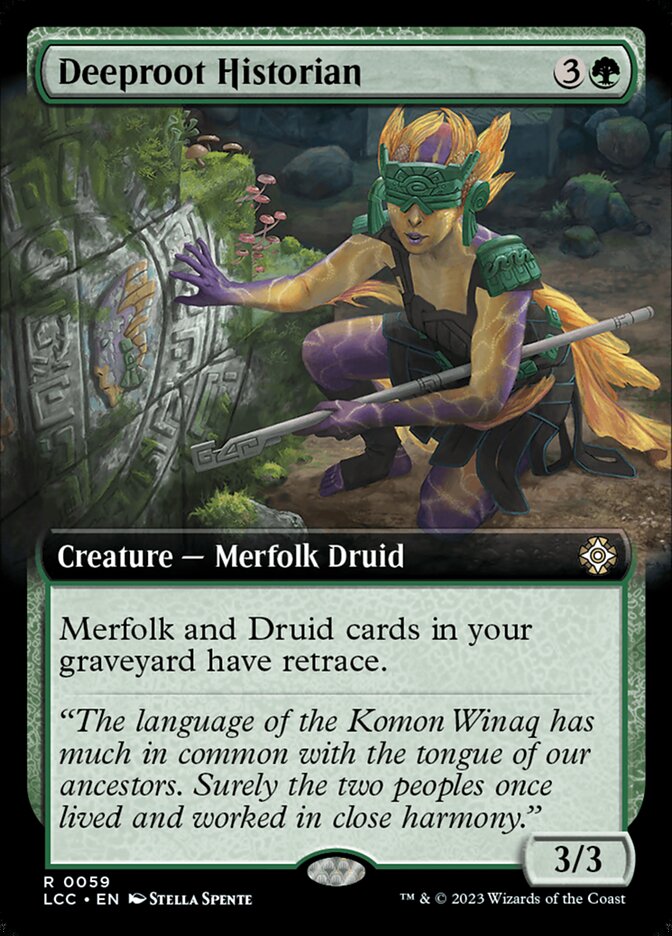 Deeproot Historian, The Lost Caverns Of Ixalan Commander Card Art