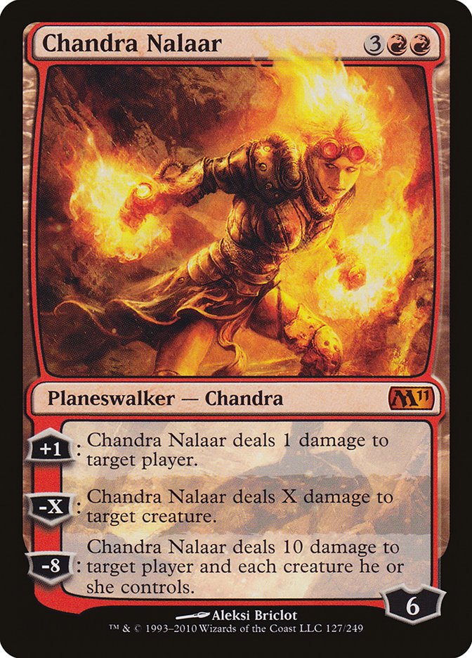 Chandra Nalaar, Magic 2011 Card Art