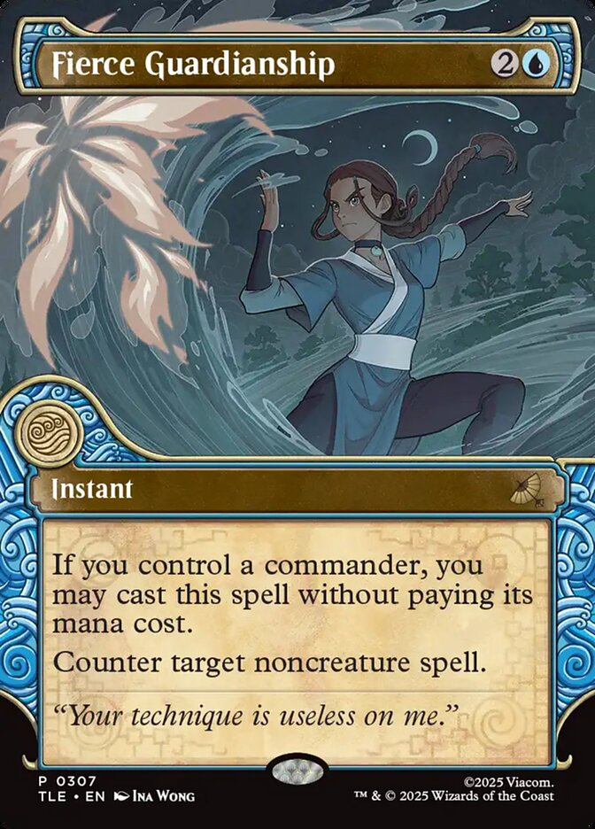 Fierce Guardianship, Avatar: The Last Airbender Eternal Card Art