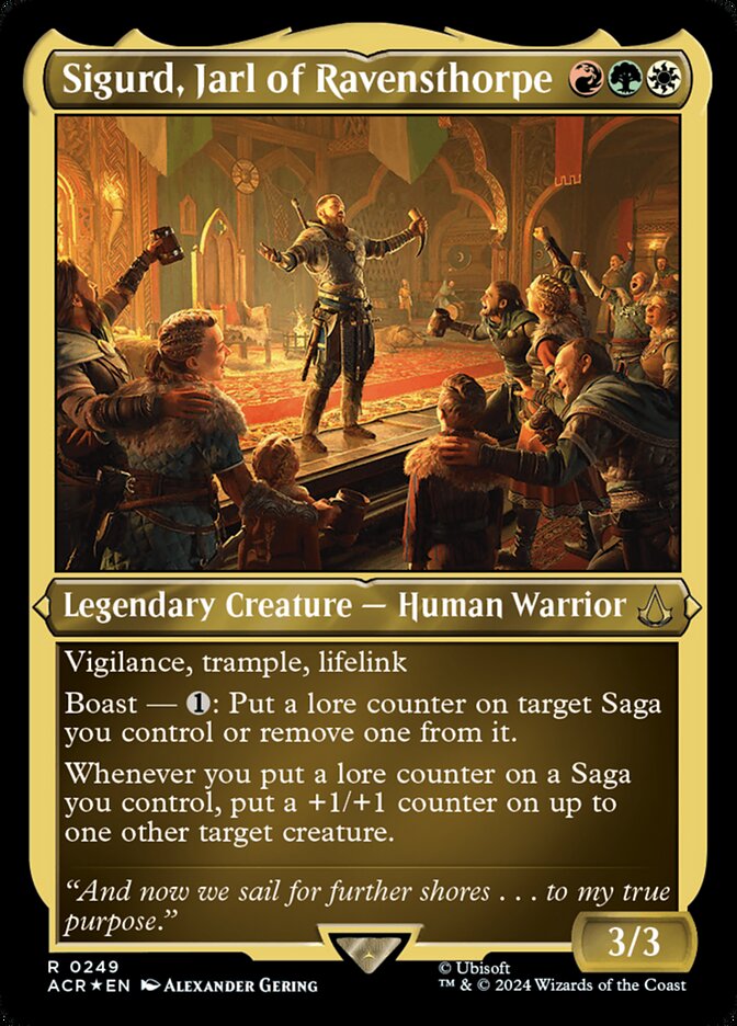 Sigurd, Jarl of Ravensthorpe, Assassin'S Creed Card Art