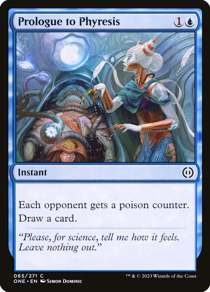 Prologue to Phyresis, Phyrexia: All Will Be One Card Art