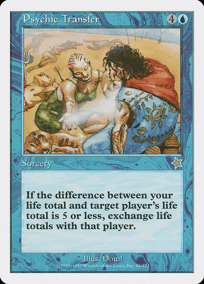 Psychic Transfer, Starter 1999 Card Art