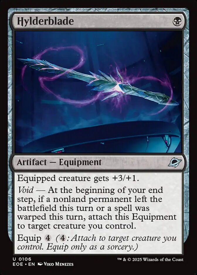 Hylderblade, Edge of eternities Card Art