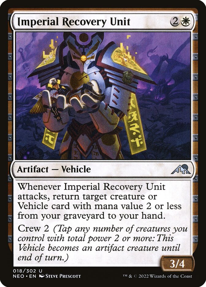 Imperial Recovery Unit, Kamigawa: neon dynasty Card Art