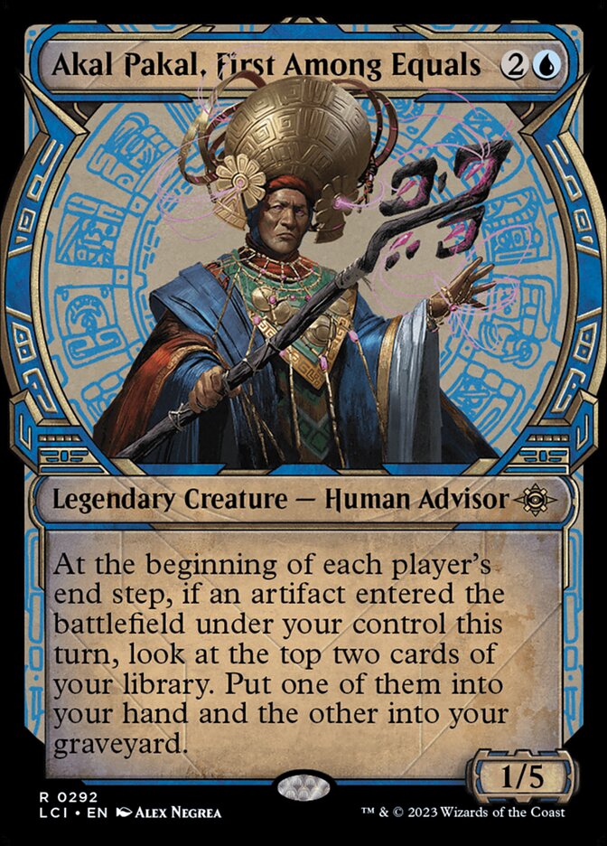 Akal Pakal, First Among Equals, The lost caverns of ixalan Card Art