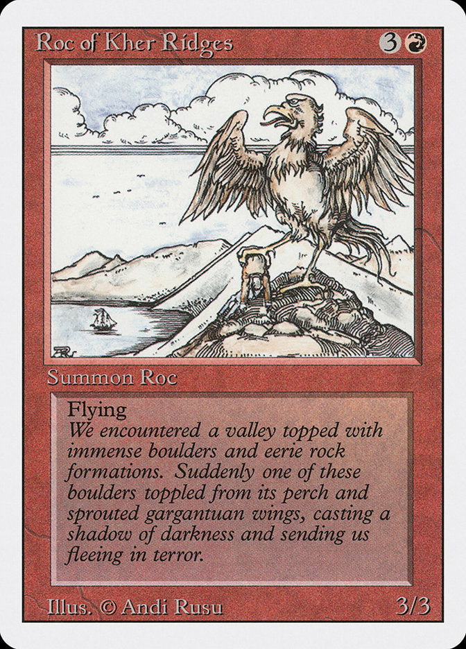 Roc of Kher Ridges, Revised edition Card Art