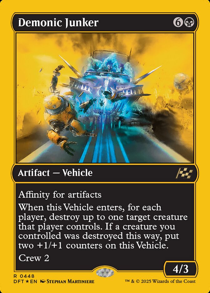 Demonic Junker, Aetherdrift Card Art