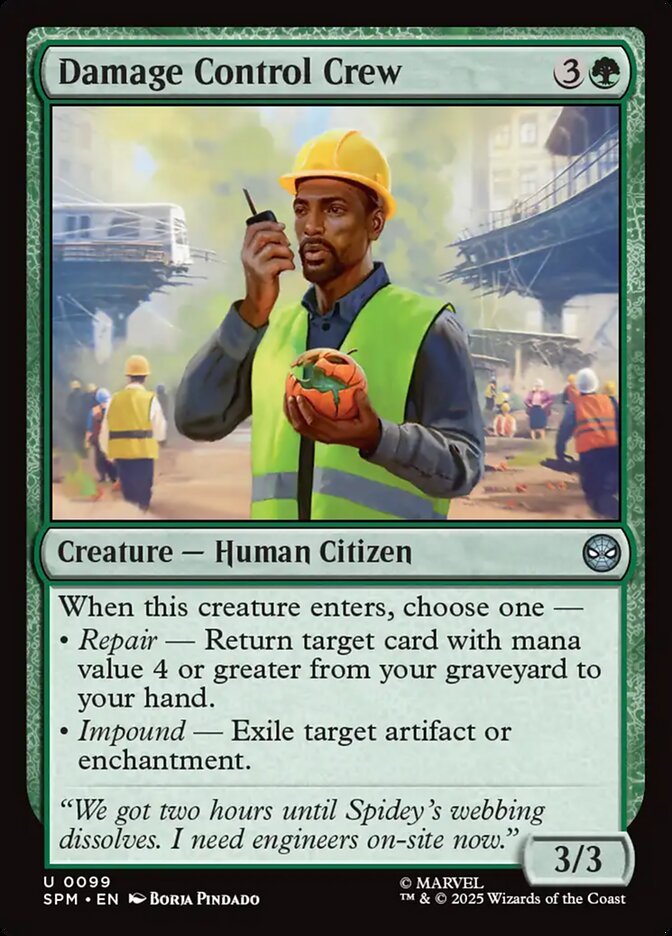 Damage Control Crew, Marvel'S Spider-Man Card Art
