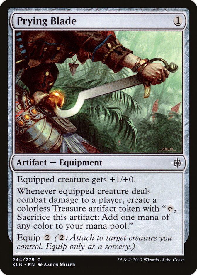Prying Blade, Ixalan Card Art