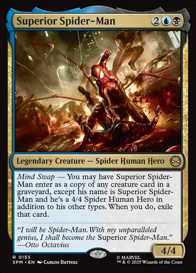 Superior Spider-Man, Marvel'S Spider-Man Card Art