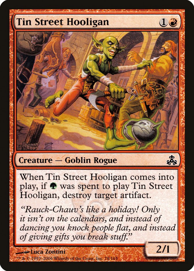 Tin Street Hooligan - Foil