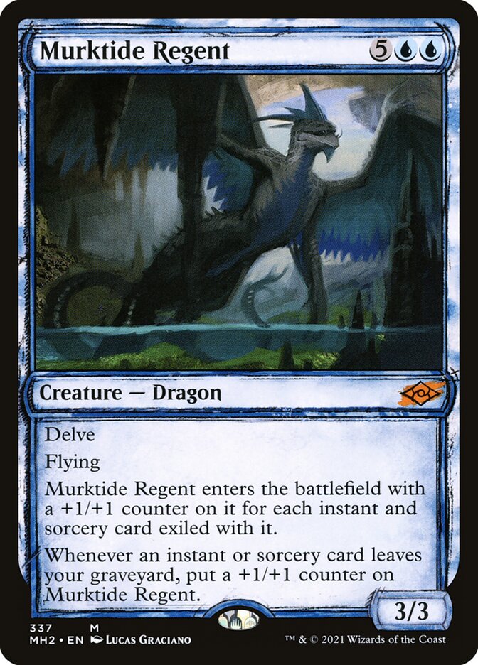 Murktide Regent, Modern horizons 2 Card Art