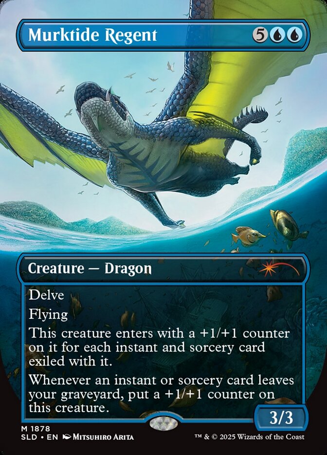 Murktide Regent, Secret Lair Drop Card Art