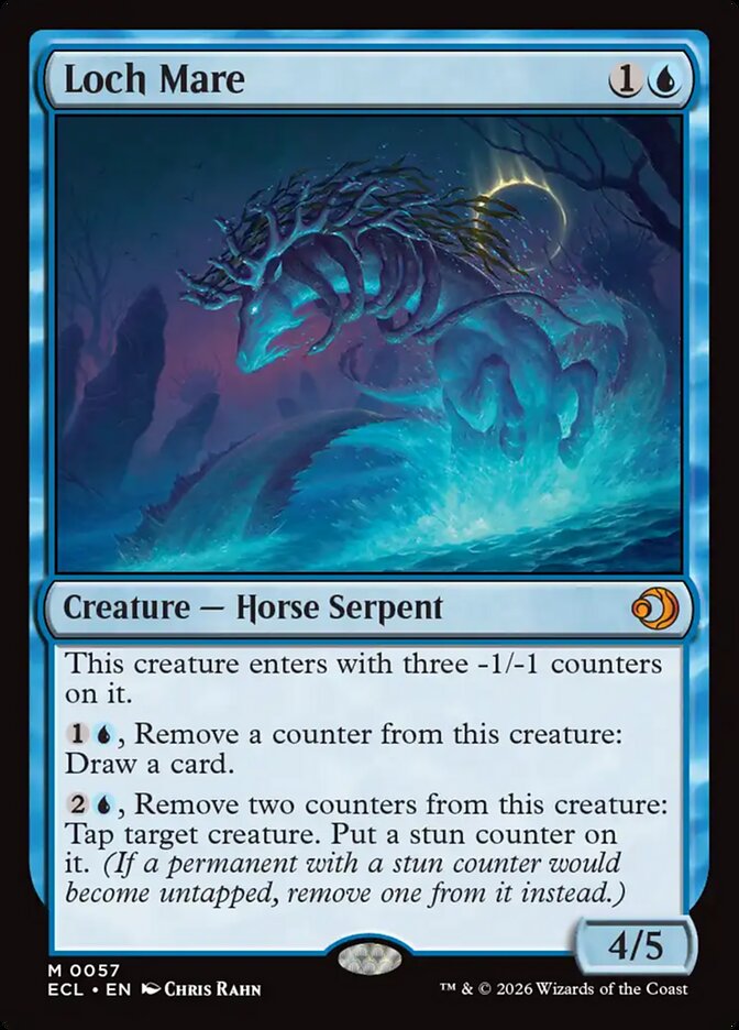 Loch Mare, Lorwyn Eclipsed Card Art