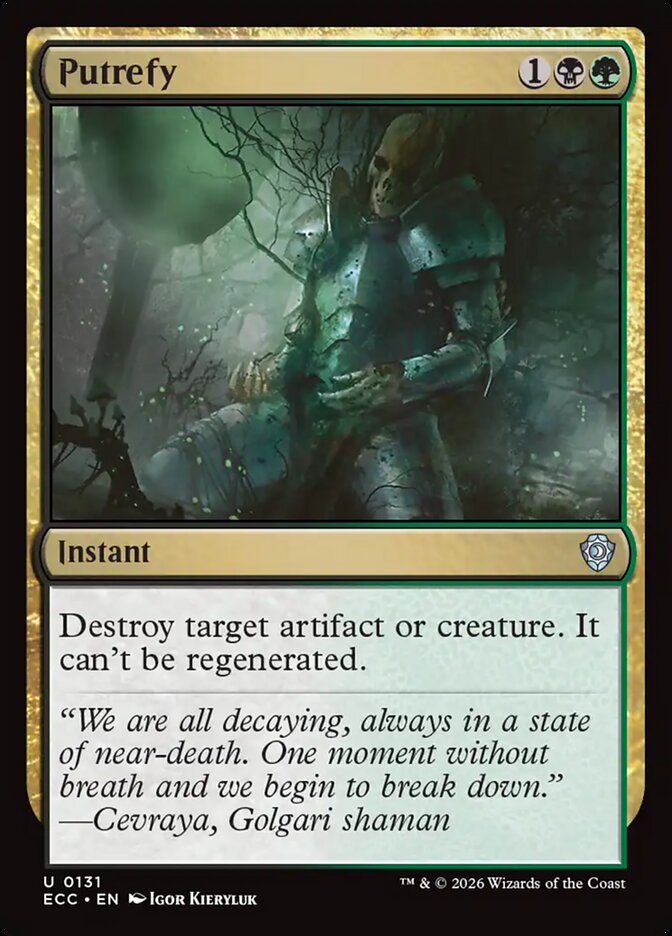 Putrefy, Lorwyn Eclipsed Commander Card Art